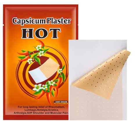 KONGDY Capsaicin Patches,4.72x7.08 Hot Capsicum Patch (100)