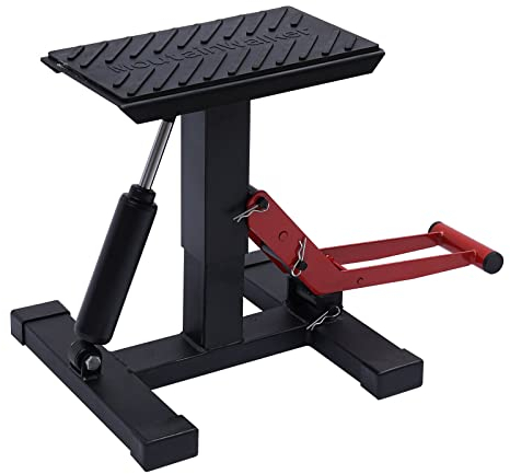 InSyoForeverEC Ponte sollevatore professionale per moto, supporto idraulico per moto, sollevatore per moto, supporto di montaggio, carico massimo: 150 kg