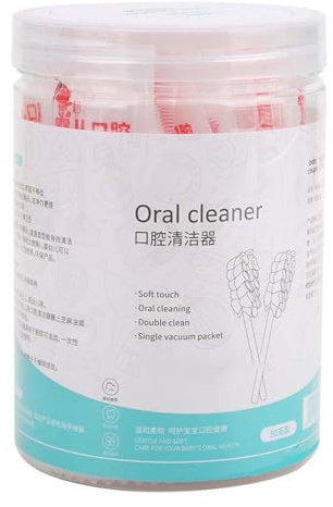 30 Piece Mouth Cleanser, Tongue Brush, Tongue Cleanser for Babies, Supplies for Babies Ages 0 to 3 Years