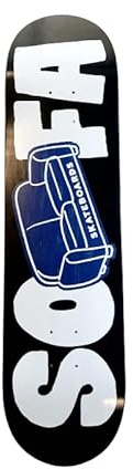 Deck – 8.5 – Logo – Deck Black – Sofa Skateboards