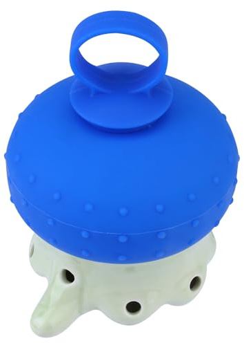 DECOMELODY Cerámica Moxibustión Pot para Masaje de Cabeza y Cuerpo Olla Cerámica Removible y Lavable Aparato para Moxibustión Casa Alivio de Estrés y Cuidado de Salud