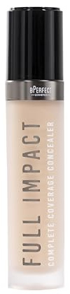 BPerfect Full Impact Concealer – Full-Coverage Soft-Matte Formula Infused with Niacinamide & Glycerin – Shade M3 (Medium Neutral Yellow Undertone), 11 ml
