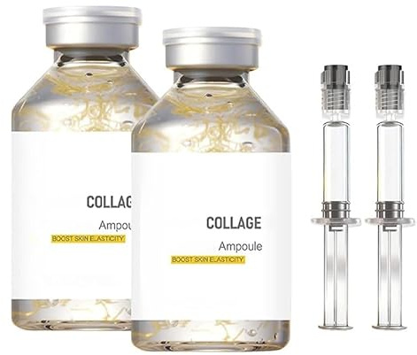 Fiala di collagene con peptidi di seta - Per rassodare e liftare il viso 2PCS