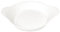 Olympia Whiteware Round Eared Dishes 192x 151mm Set of 6 - Serving Plates Oven, Microwave, Dishwasher & Freezer Safe W444