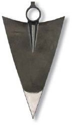 Flores Cortés - Azada punta 265x200mm.