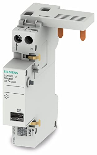 SIEMENS - 5SM60212 Brandschutzschalter-Block AFDD 1-16A 230V für LS- und FI/LSSchalter 1+N 2TE