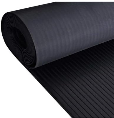 JARDIN202 - Estera Antideslizante Suelo Caucho Goma 3mm | Cordon Ancho | 1 Metro Ancho | Varias Medidas | 2X 1 m Cordoncillo Ancho -