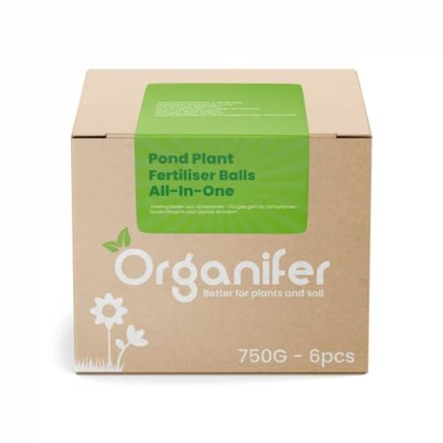 Boules De Bassin Avec Nutriments Pour Plantes – Engrais À Long Terme Pour Plantes De Bassin – Lot De 6 – Favorise Une Croissance Saine Et Des Eaux Claires – Organifer