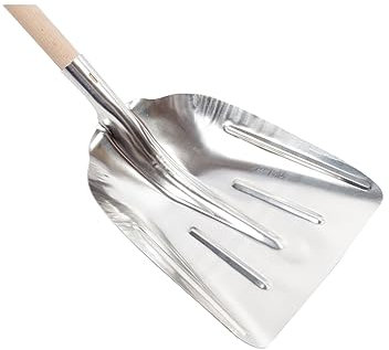 PALA DA NEVE VANGA BADILE SPALANEVE IN ALLUMINIO 41,5 x 35cm SENZA MANICO FALCI