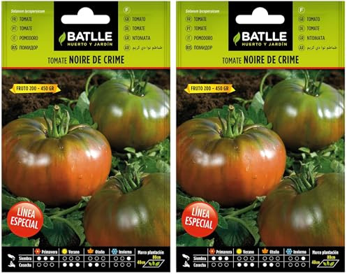 Semillas Batlle Tomate Noire de Crime (Paquete de 2)