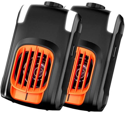 Elezenioc 2 Stück Marderschreck Auto (2025 Upgrade) 3 in 1 Ultraschall (20-50kHz) Blitzlicht Abwehr Mobiler Marderschutz per USB C für Auto, Dachboden, Haus