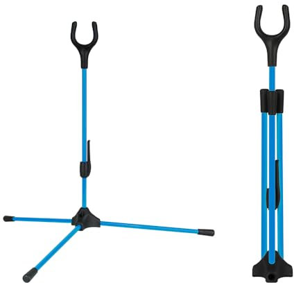 Support de tir à l'arc, support d'arc recourbé pliable avec base antidérapante pour arc à composé, arc recourbé