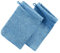 Erwin Müller Waschhandschuh Heidelberg 2er- Pack, 100% Baumwolle hellblau Größe 15x21 cm - weiche Qualität, saugstark und strapazierfähig - praktisch durch Schlaufe (weitere Farben)