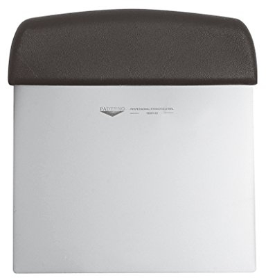 Paderno 18501-02 Tagliapasta Flessibile – Raschietto tagliapasta professionale con manico, lama in acciaio inox, manico in polipropilene, 12 cm x 9,5 cm