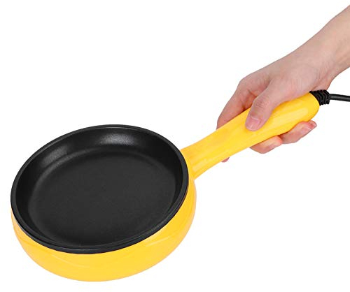 Sartén eléctrica para cocinar, Mini sartén eléctrica multiusos antiadherente para tortillas, Filete para freír tortitas