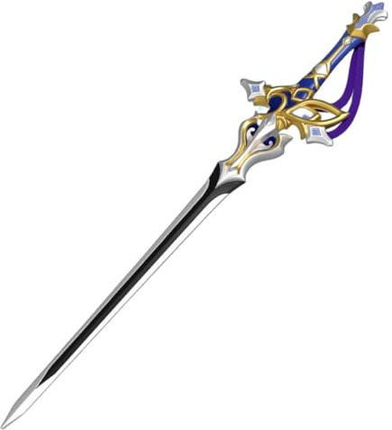 damdos Spada Clorinde F-Star per Halloween, 104 cm, spada con una mano sola, per cosplay, giochi di ruolo, regalo di compleanno