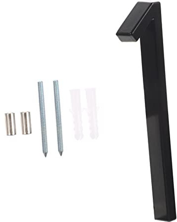DIYEAH 12.7cm Painted Metal Door Number Sign Decorative Address Numbers for Mailbox and Hotel Self-Adhesive House Screws for Corridors and Gardens