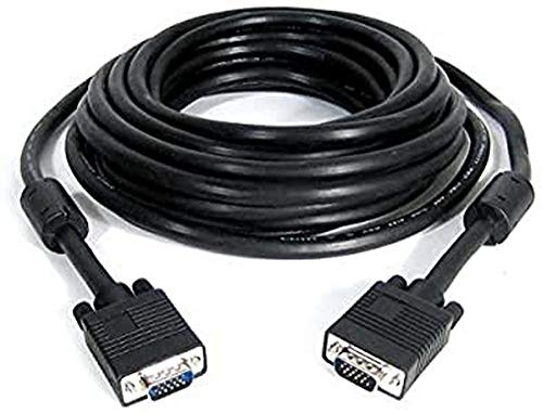 Gembird VGA, 10 m – VGA Kabel (10 m, VGA (D-Sub), VGA (D-Sub), männlich, männlich, Schwarz)
