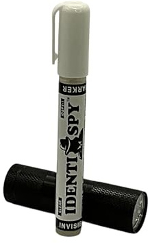 IDENTI-SPY Invisible Ink Marker With Uv Light