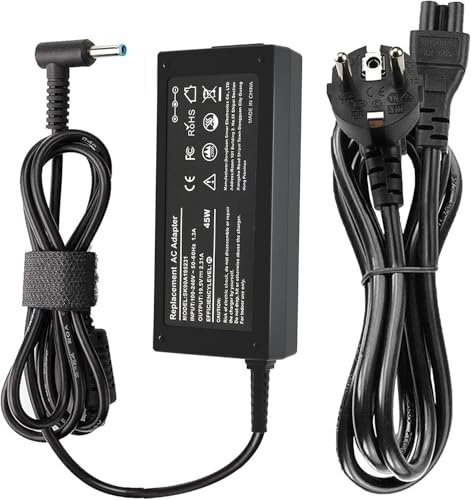 Apcstyle Chargeur Compatible avec HP Ordinateur Portable 45W 19.5V 2.31A,Stream 11 13 14，15 Notebook PC Series Pavilion, 740015-003 741727-001 TPN-C125 HSTNN-LA40 740015-004 721092-001
