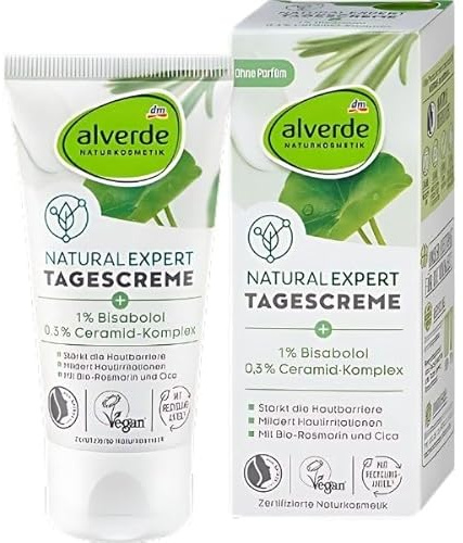 Alverde natural expert t Gesichtspflege Natürliche Inhaltsstoffe Tagescreme, Peeling und Augencreme hoch Qualität (Peeling Cleanser)