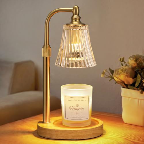 Hong-in Candle Warmer Lamp with Timer,Birthday Gifts for Women Mom Sister