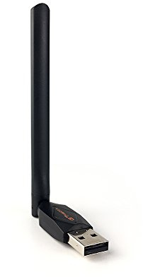 Docooler GTMEDIA Antenna WiFi USB WiFi Dongle USB para GTMedia v7s v7 Plus señal para CCCAM IPTV Set-Top Box Compatible con PC/Laptop también