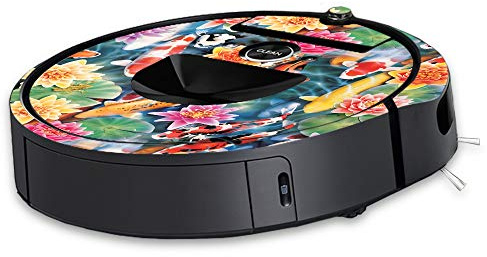 MightySkins Skin Compatible with iRobot Roomba i7 Robot Vacuum - Koi Pond | Protective, Durable, and Unique Vinyl Decal wrap Cover | Easy to Apply, Remove, and Change Styles | Made in The USA