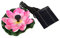 Focket Solarbrunnen, Künstliche Lotusblume, Schwimmender Solar-Vogeltränkebrunnen mit 8 Düsen, 1,4 W Solarbrunnenpumpe für Vogelbad, Garten, Teich, Pool, Außenbereich, Lift 15,7–86,6 Zoll
