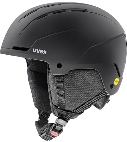 uvex glance MIPS, Skidhjälmen unisex – vuxen, schwarz matt, 58-62 cm