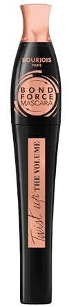 Bourjois Twist Up The Volume Bond Force, Noir, Mascara, Apporte instantanément volume et longueur, Cils plus épais et plus forts, Brosse 2-en-1 transformable, 8 ml