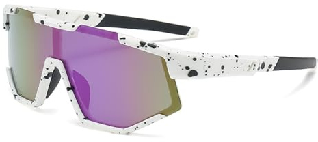 LOJUDI Lunettes de Soleil Polarisées pour Filles et Garçons - Sport, Protection UV, Rapides