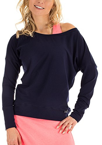 WINSHAPE Damen Freizeit Sport Dance Fitness Ws2 Longsleeve, Night-blue, M EU