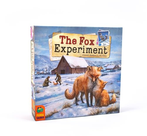 The Fox Experiment Board Game - Breed and Evolve Your Foxes! Strategy Game, Fun Family Game for Kids and Adults, Ages 10+, 1-4 Players, 60 Minute Playtime, Made by Pandasaurus Games