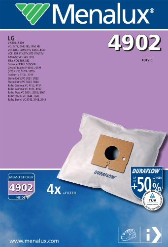 Menalux 4902 - Set de 4 bolsas para LG