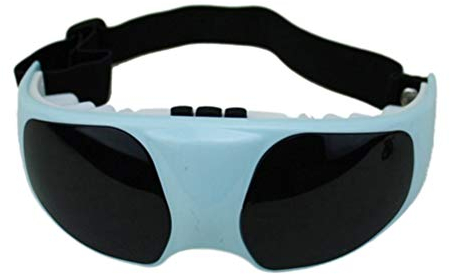 SUPVOX Magnet Augenmaske Augenmassagegerät Elektrisches Massagegerät mit Intelligentem Vibrierend Schlafmaske für Damen Herren Augen Entspannen (mit USB)