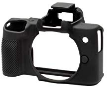 easyCover - Silikon Kameratasche - Schutz für Ihre Kamera - Canon M50/M50 Mark II - Schwarz