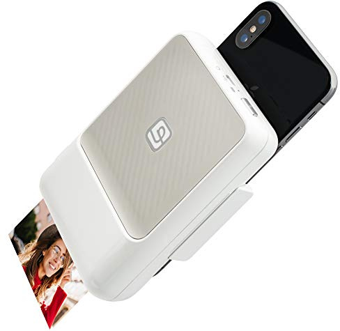 Lifeprint LP003-1 Instant Printer - Bluetooth Printer, Turn Your Smartphone Into an Instant camera, Android Compatibility - White, 2x3