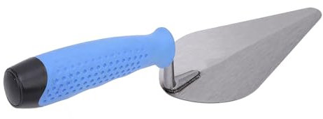 Telituny Bricklaying Trowels Tool,Tradesman Trowel,Stainless Steel Flat Trowel Bricklaying Pointing Trowel Plasterers Set with Rubber Handle For Scooping Scraping, Motar,Cement Plaster, Masonry