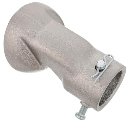 Hemobllo Soporte para Ventilador de Techo Inclinado de Acero Plata Instalación Flexible y Seguridad Mejorada para Techos Inclinados y Abovedados 45