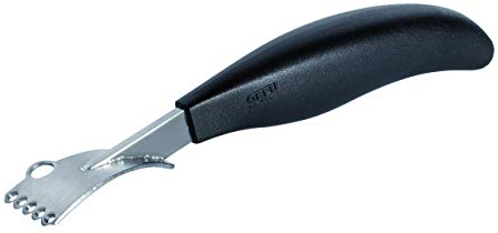 Gefu 13710 Zestenreißer Certo, Schwarz/Silber