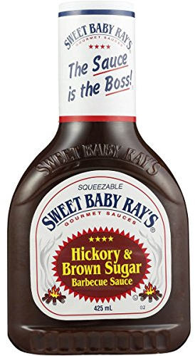 Sweet Baby Rays Hickory & Brown Sugar Barbecue Sauce 510g
