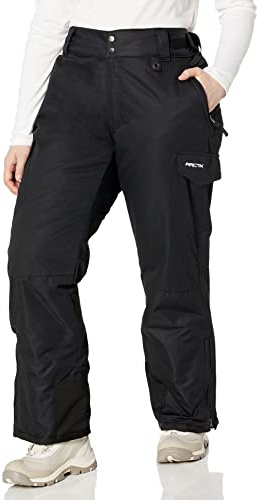 Arctix Women's Snow Sports Insulated Cargo Pants, Black, X-Large