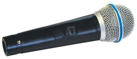 Mr Entertainer G158BE Dynamic Handheld Karaoke Microphone with Lead