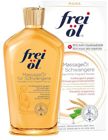 frei öl MassageÖl für Schwangere, das Schwangerschaftsöl beugt effektiv Schwangerschafts- und Dehnungsstreifen vor, vegan, 200 ml