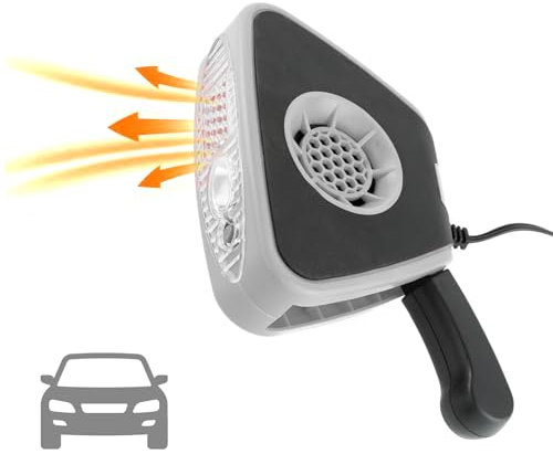 Streetwize SWCH400 Blow Car Auto Heater – 12V, Car Heater cum Fan Cooler with Power Controls, Automobile Demister, Defroster