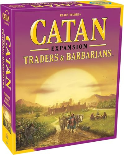 Catan Händler und Barbaren | Brettspiel-Erweiterung | Ab 10 Jahren | 3-4 Spieler | 60 Minuten Spielzeit