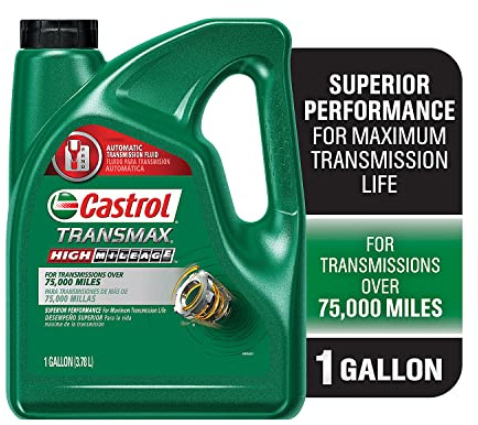 Castrol Transmax High Mileage Automatic Transmission Fluid, 1 Gallon