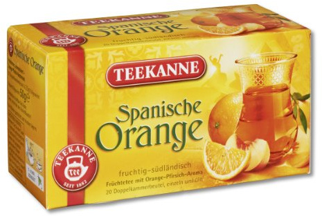 Teekanne Spanische Orange 50g 20 Beutel