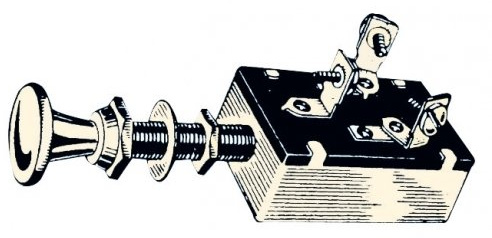OSCULATI Interruttore 1+1 circuiti 25 A